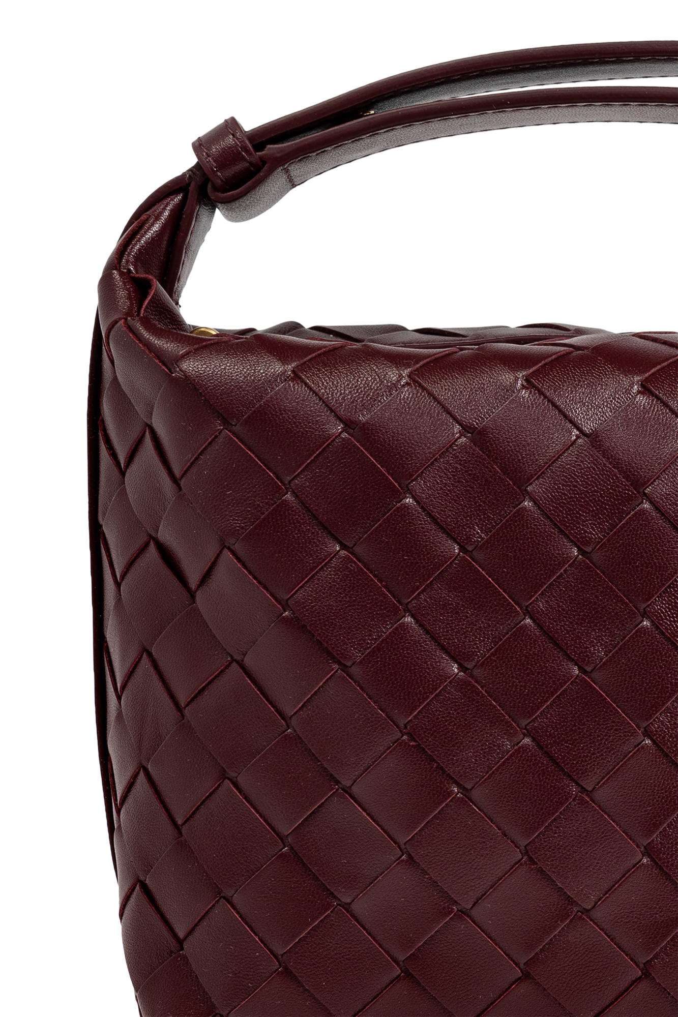 【関税&送料込】Bottega Veneta Bags Bordeaux BOTTEGA VENETA Butter Calfskin The Mini Pouch Bordeaux